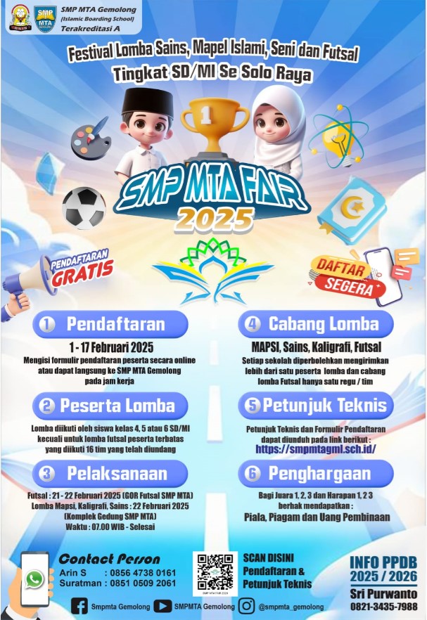 SMP MTA FAIR III tahun 2022